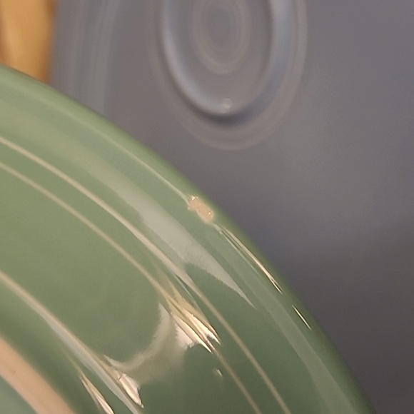 FIESTAWARE WELLED SNACK PLATES SET OF 2 - Picture 10 of 11